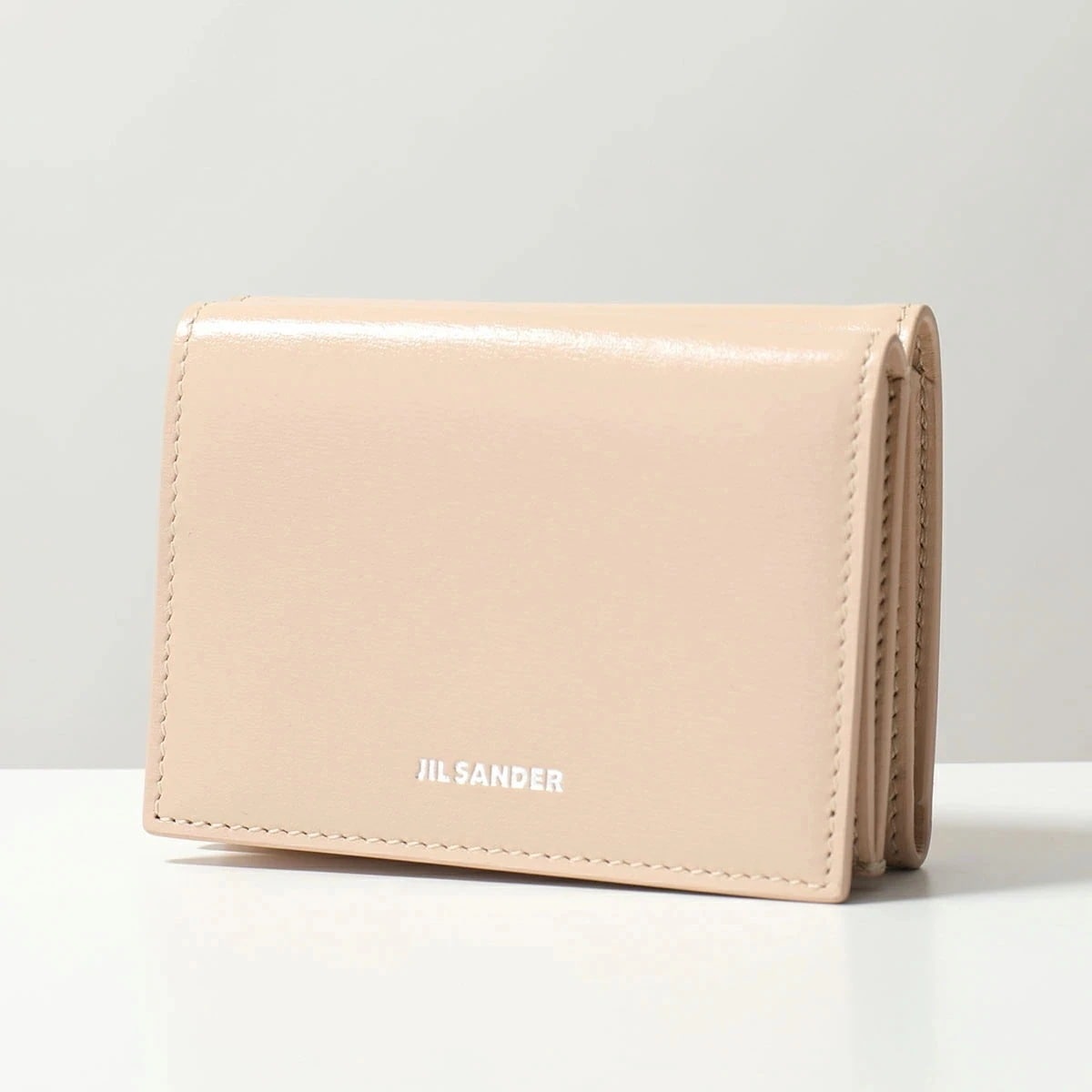【カラー限定特価】JIL SANDER ジルサンダー 三つ折り財布 J07UI0011 P5355 TINY WALLET タイニーウォレット レザー ミニ財布 679/ピンク