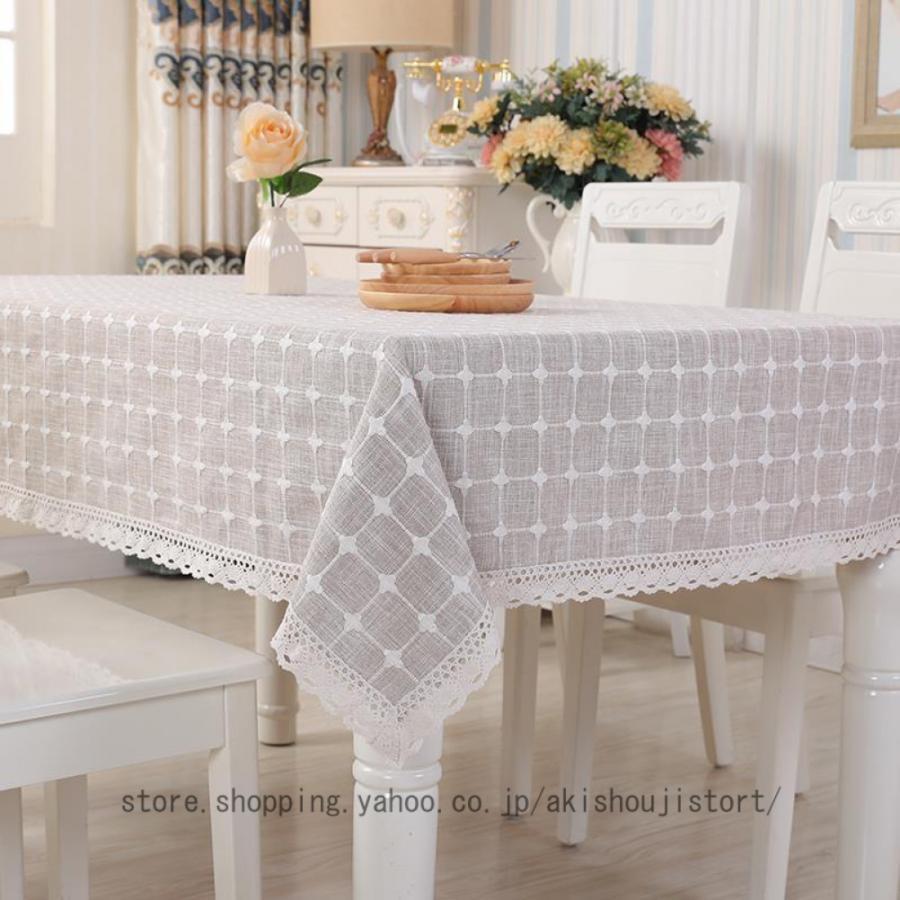 テーブルクロス 無地 麻混風 リネン生地風 長方形 リーネ 約 インテリア おしゃれ 北欧 洗える リネン風 ナチュラル マルチカバー 新生活 布 和風 かわいい