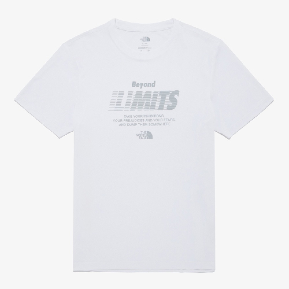 ザ・ノース・フェイス NT7UR21C メンズリカバリーグラフィックショートスリーブ Tシャツ_ホワイト