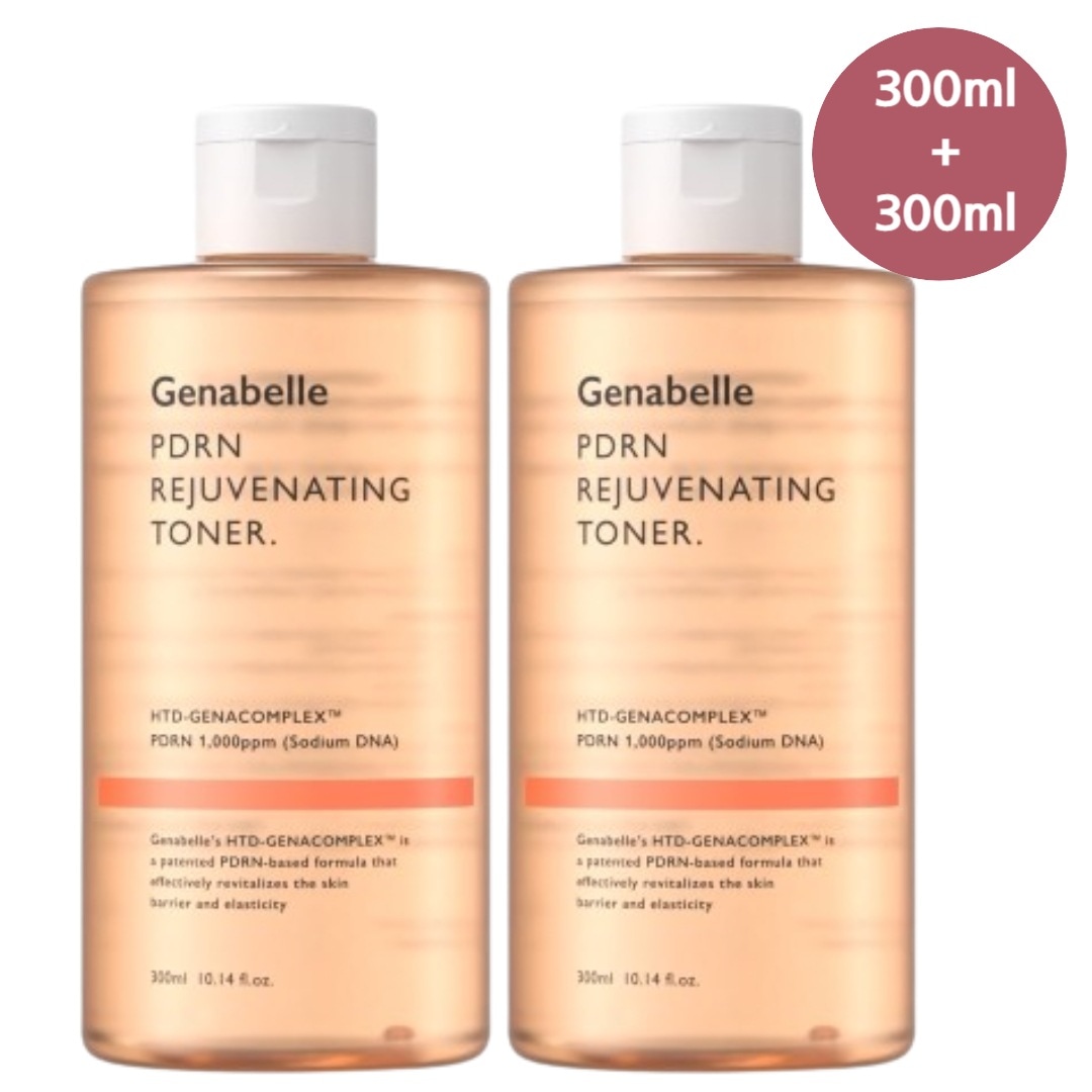 【正規品/1+1/韓国皮膚科G.Uクリニック開発】PDRNリジュビネイティングトナー 300ml/敏感肌/鎮静/保湿/低刺激/回復/韓国コスメ