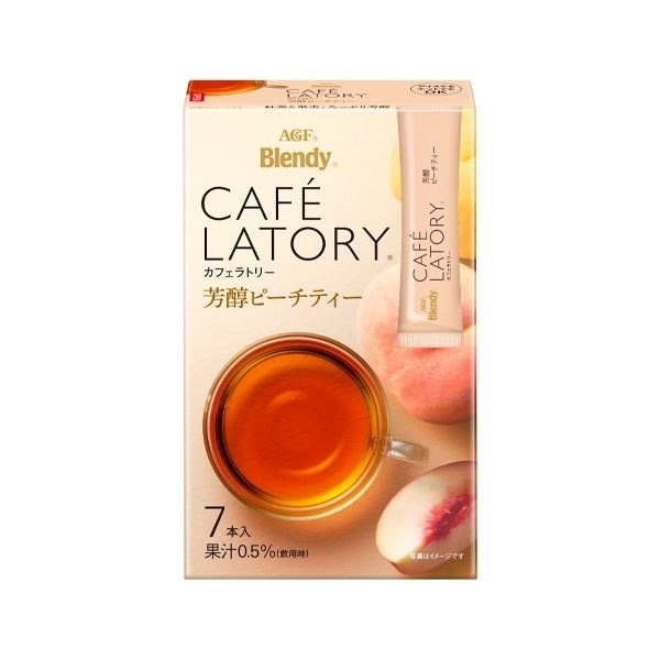 （まとめ）味の素AGF ブレンディ 芳醇ピーチティー7本[x10セット] 4,997円
