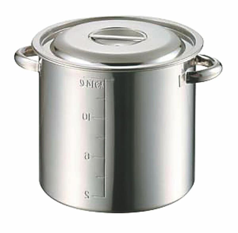 赤川器物製作所 AG 18-8目盛付寸胴鍋 42cm（58.0L）