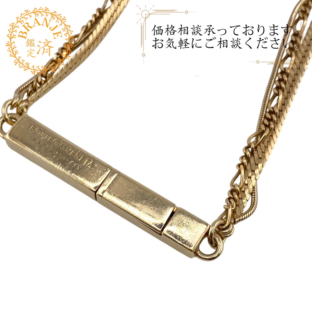 ID 3連 チェーン シルバー925 ブレスレット ゴールド ブランド