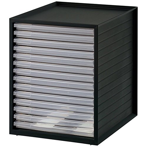 アイリスオーヤマ(IRIS OHYAMA) 【超浅型14段】アイリスオーヤマ レターケース A4 3