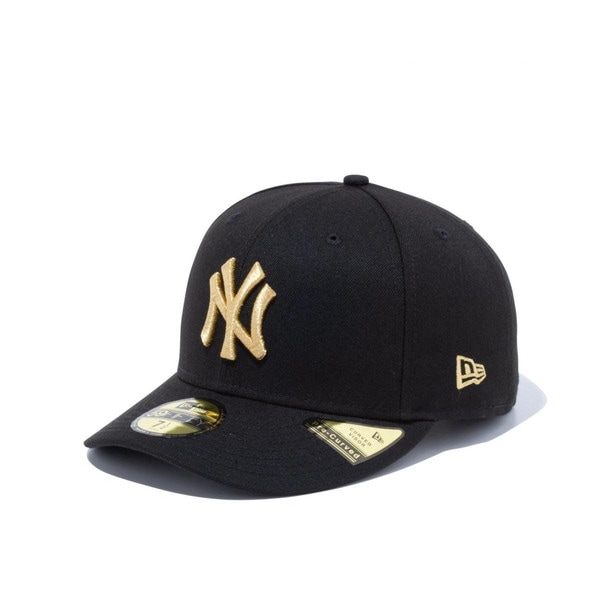 ニューエラ NEW ERA PC 59FIFTY ニューヨーク・ヤンキース ブラック メタリックゴールド 14524604