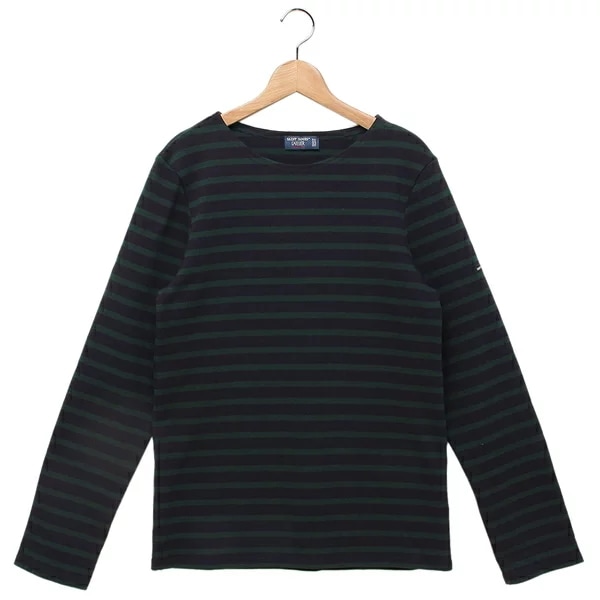 Tシャツ カットソー メリディアン ボートネック ネイビー グリーン メンズ レディース ユニセックス ST.JAMES 6870