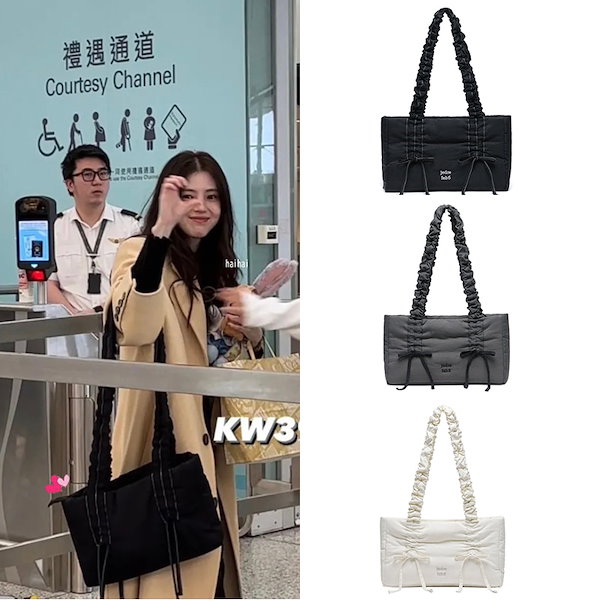 [JEDREFEB5] バタフライ ショルダーバッグ ★ハンソヒ着用★ 再入荷！☆ハンソヒ 着用！！【jedrefeb5】Butterfly shoulder