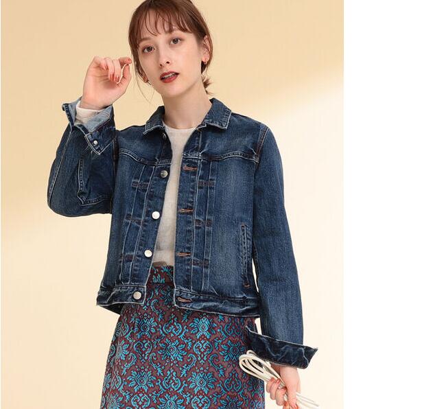 000Museum レッドカード デニム ジャケット