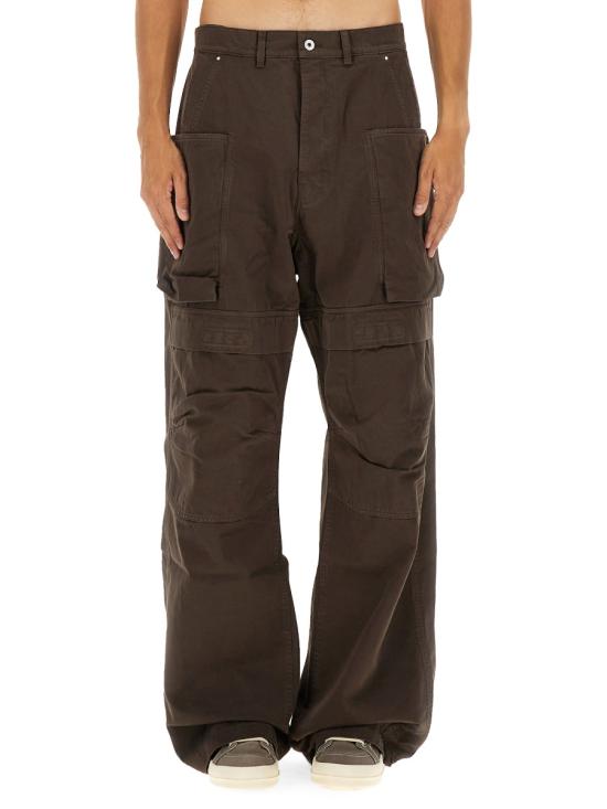 DRKSHDW Men Straight Pants DU02E7368 TW78 BROWN