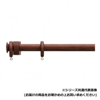 30010712 トーソー(TOSO) 装飾レール ノルデイ25 Dセット ウォ-ルナット ネクスティダブル1.20m