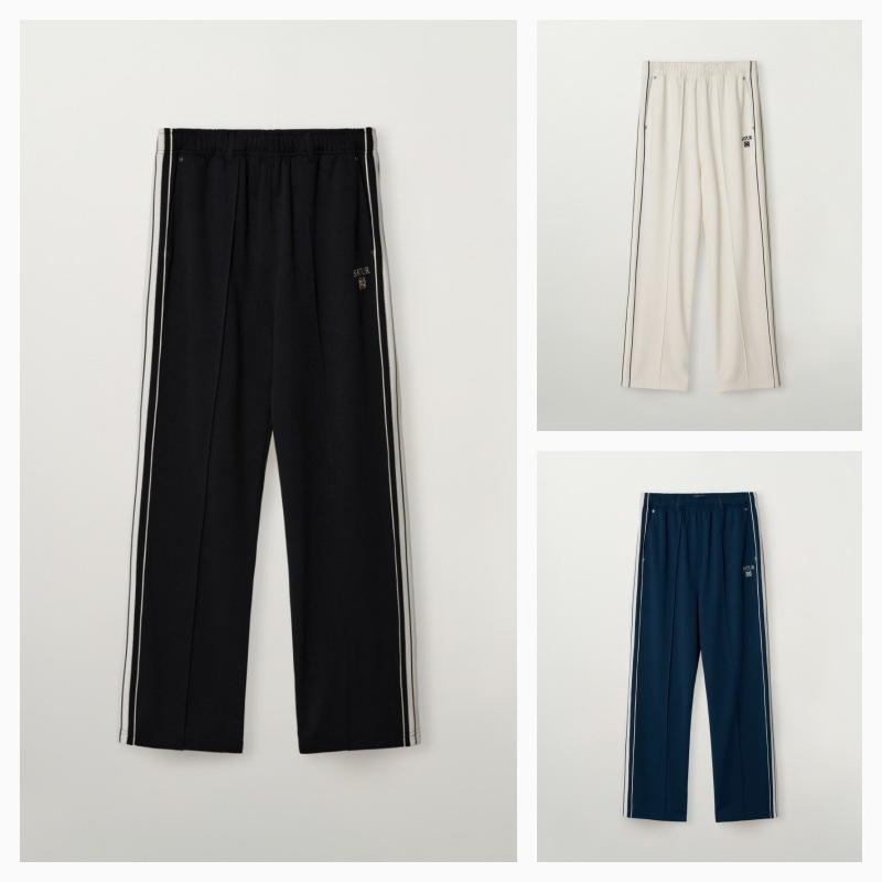 【SATUR】26SS (W) ESSENTIAL LAWTON TRACK PANTS : 3COLORS
