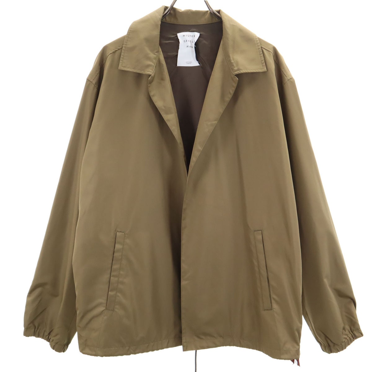 Mr.GENTLEMAN ミスタージェントルマン ジャケット カーキベージュ メンズ 古着