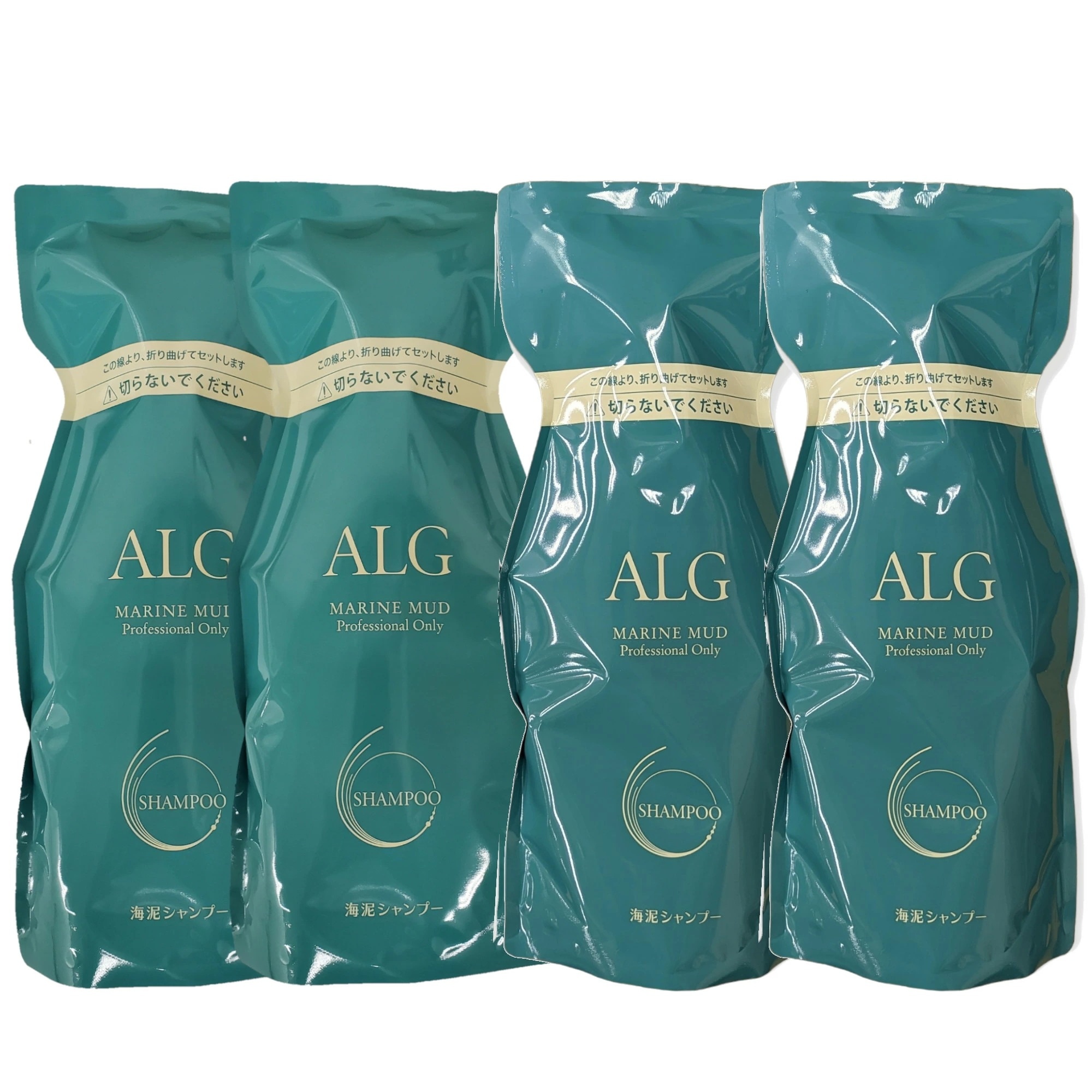【送料無料】パシフィックプロダクツ ／ ALG アルグシャンプー 600ml 【4個セット】【複合アミノ酸系弱酸性シャンプー】毛穴につまった汚れをしっかり落とす海泥シャンプー