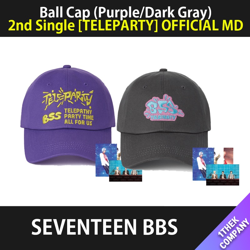 [選択]（Ball Cap (Purple/Dark Gray)）BBS - 2nd Single Album [TELEPARTY] OFFICIAL MD 5,719円