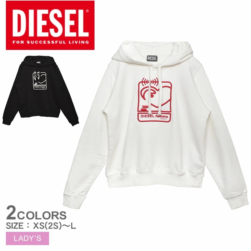 メガ割 F-REGGY E1 HOOD A06570 0NAZQ レディース トップス レギュラーフィット 無地 長袖 ブランド スウェット ストリート おしゃれ シンプル ロゴ 刺繍 防寒