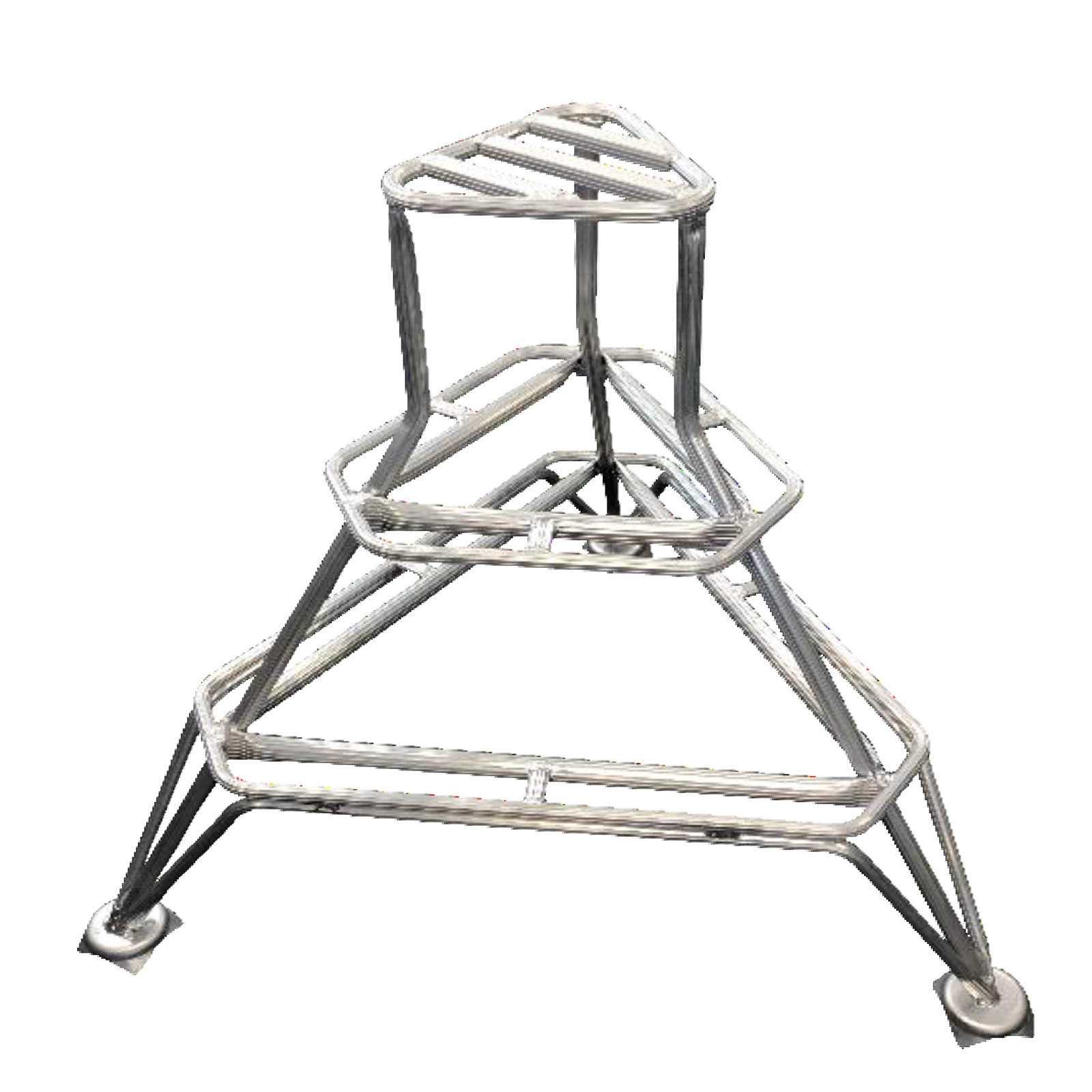 果樹用アルミ踏み台 3段 高さ81cm 法人様限定 作業台 収穫台