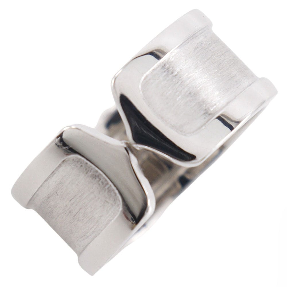 C2 リング・指輪 K18ホワイトゴールド 17号 約13g ユニセックス 中古品 Aランク