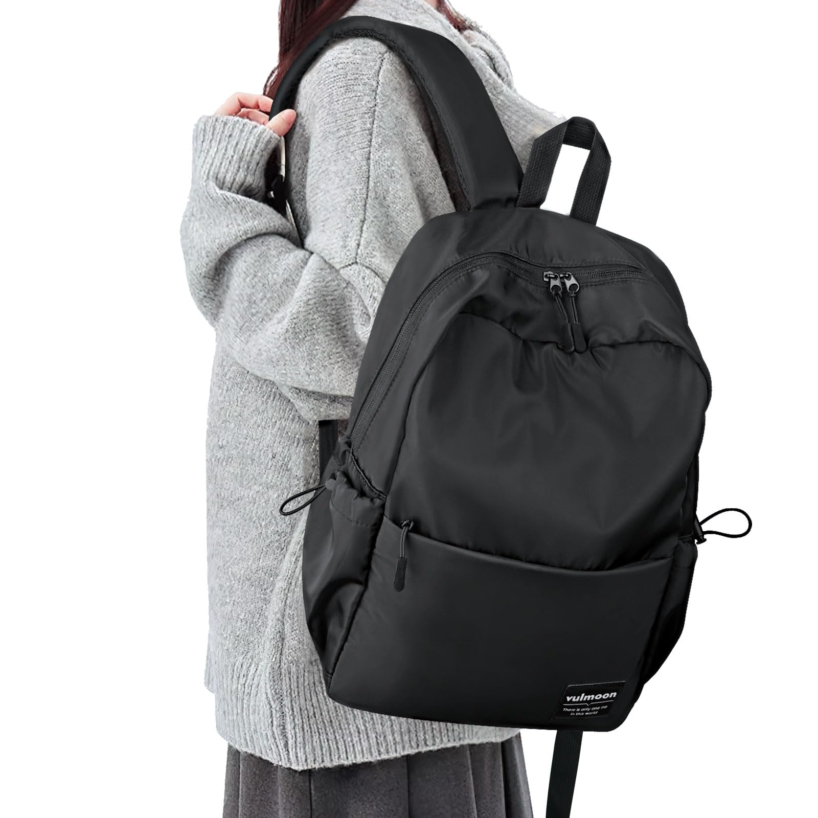 [Vulmoon] リュック 軽量 防水 15.6インチPC A4 おしゃれ リュックサックメンズ 盗難防止 学生 小学生 中学生 高校生 大学生 通学 通勤 旅行 カジュアル タウンリュック バック