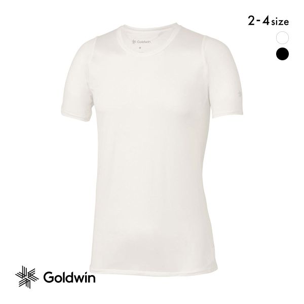 ゴールドウイン C3fit クーリング ハーフスリーブ シャツ メンズ スポーツ 持続冷感 Gold