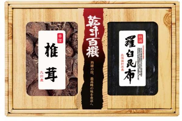 乾味百撰 九州産香信椎茸・羅臼昆布 CKK-30