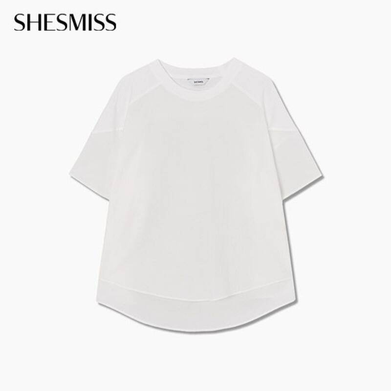 シア・ナグラン 半袖ブラウス_SWWBLQ22030_OW