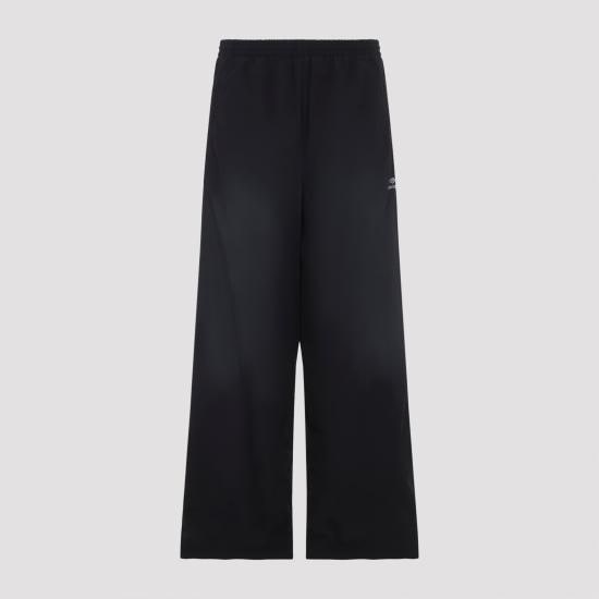 BALENCIAGA Men Straight Pants 862411 TPQ38 1000 BLACK