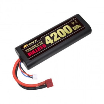 G-FORCE ジーフォース BULLET-D LiPo 7.4V 4200mAh GFG009