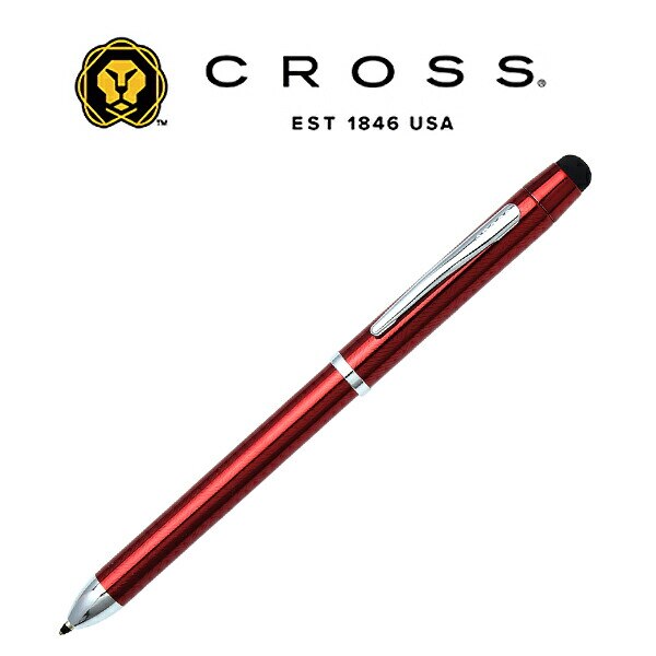 新しい到着 CROSS(クロス) TECH3+ テックスリープラス AT0090-13 シャープペン 2色ボール 筆記具