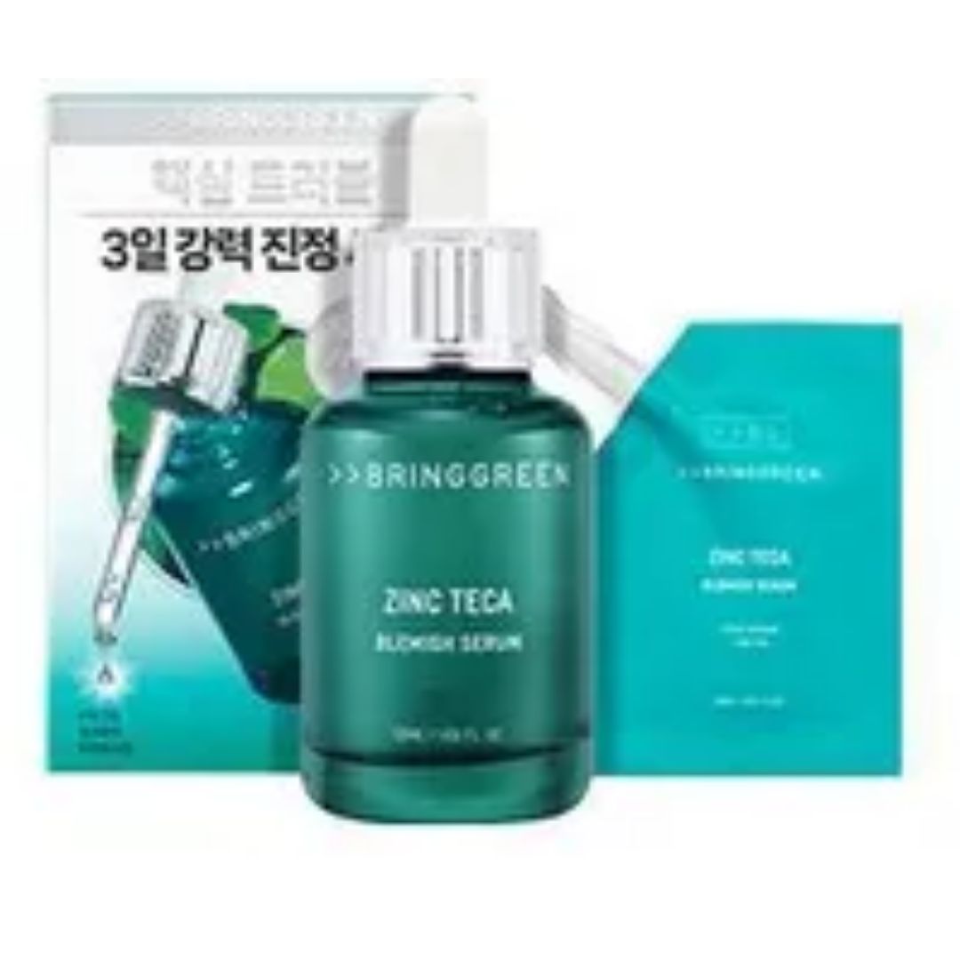 【50ml+25mlリフィル】 ジンクテカ トラブルセラム鎮静ケア セット