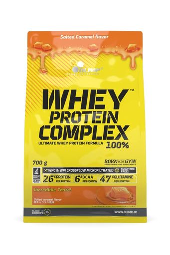 WPC WPI プロテイン ホエイプロテイン 塩キャラメル 【WPC & WPIブレンド】 オリンプホエイプロテイン コンプレックス 100% 塩キャラメル700G