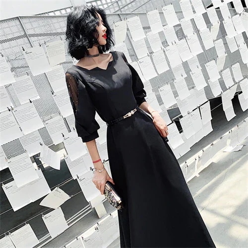 春 パーティードレス 結婚式 ウエディング 大人 成人式 黒 安い 上品 お呼ばれ 食事会 二次会 20代 30代