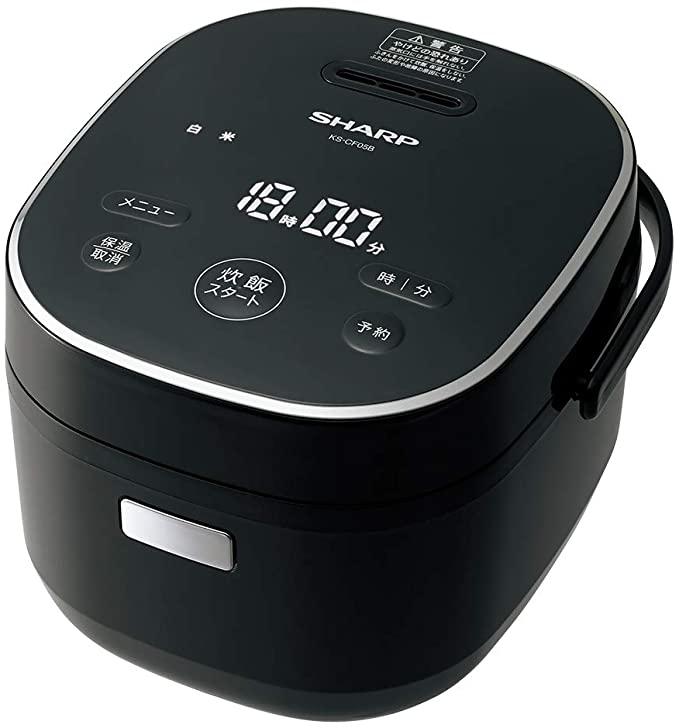 炊飯器 マイコン 3合 パン調理機能 ブラック KS-CF05B-B
