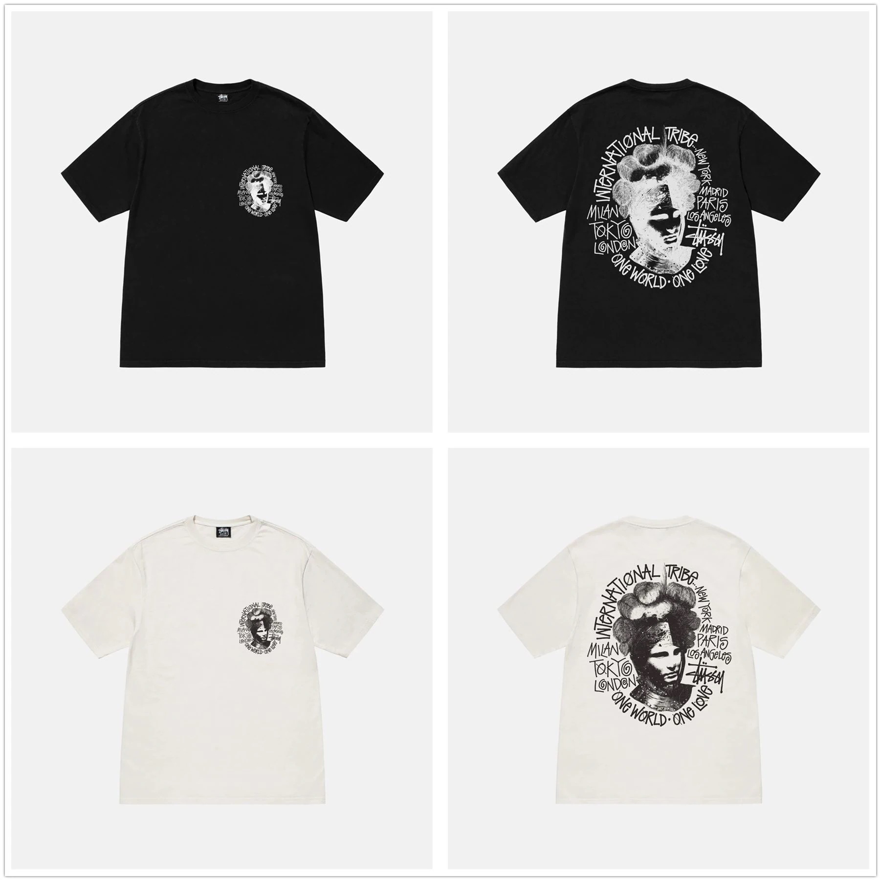SS24 STUSSY CAMELOT PIGMENT DYED T-SHIRT 並行輸入品 1905005