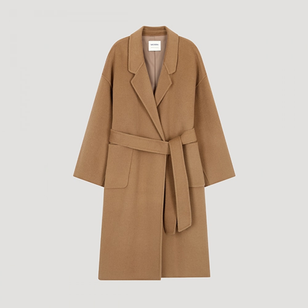 (Shes Miss) ウールドロップショルダーハンドメイドコート_SWHCTO42050