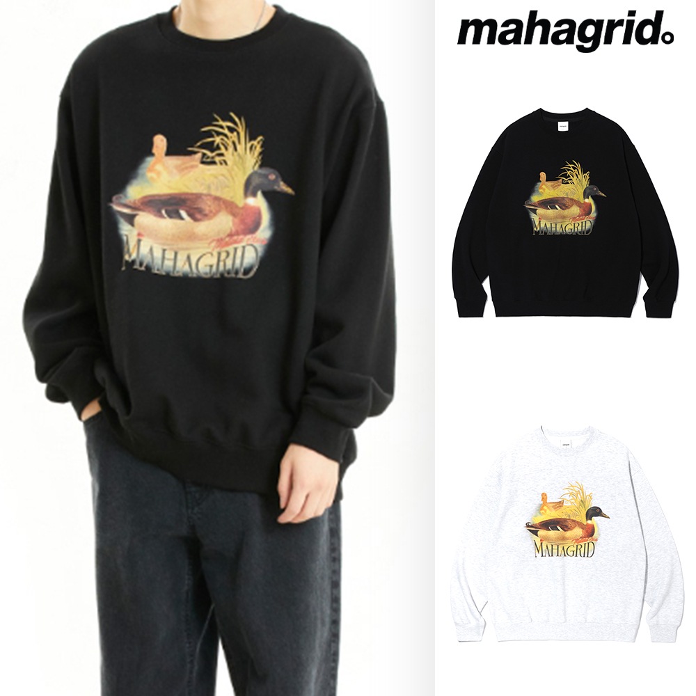[mahagrid] MALLARD SWEATSHIRT