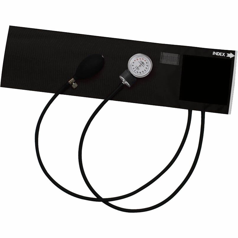 ＦＯＣＡＬ アネロイド血圧計 ＦＣ-１００Ｖ ナイロンカフ ブラック