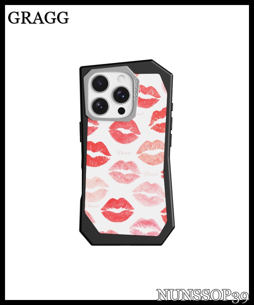 GRAGG MAGSAFE LANDING CORNER CASE BLACK - LIPS IN