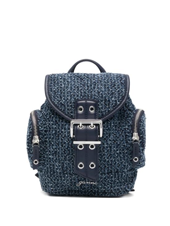 GANNI Women Backpacks B2010005 077 Blue
