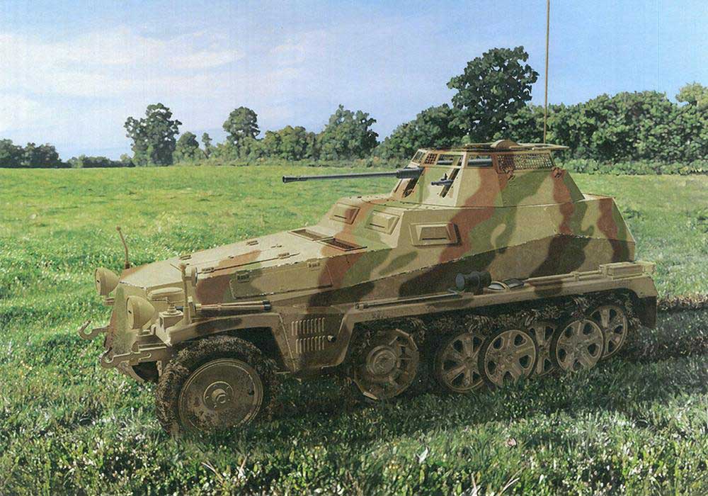 ドラゴンモデル 1/35 WW.II ドイツ軍 Sd.Kfz.250/9 Ausf.A 2cm砲搭載 装甲偵察車【DR6882】 プラモデル DR6882 Sd.Kfz.250/9 Ausf.A