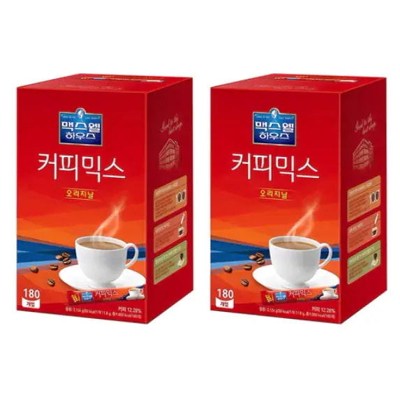 マックスウェルハウス コーヒーミックス オリジナル 11.8g × 180個入り × 2個