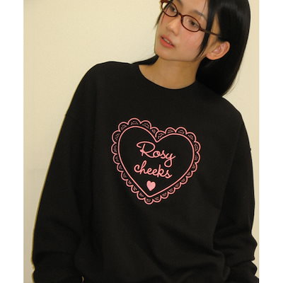 ♡ロンロン♡ 韓国RONRON ロンロン】HEART RIBBON BALL CAP (RONRON/キャップ