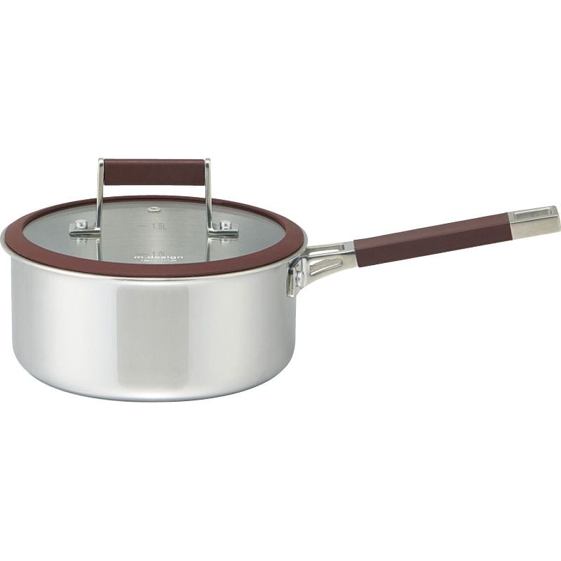 エムデザイン ラミーナ 片手鍋18cm