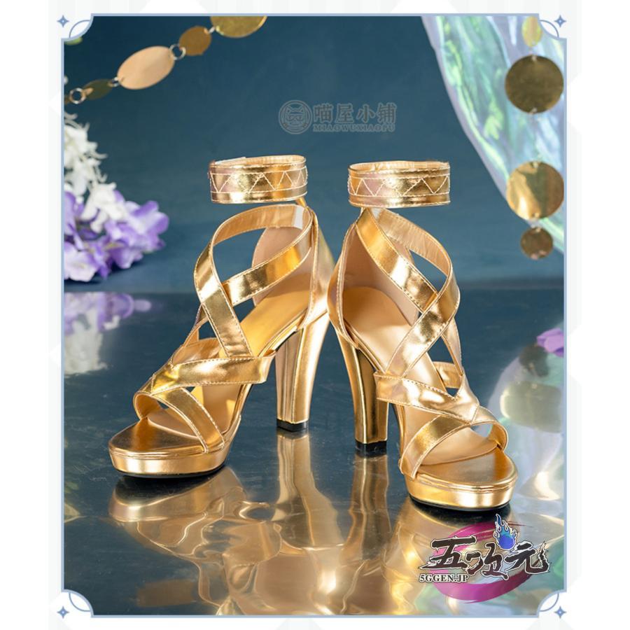 【予約商品】ハロウィン パーティー 仮装　原神　コスプレ　キャンディス　靴　ブーツ