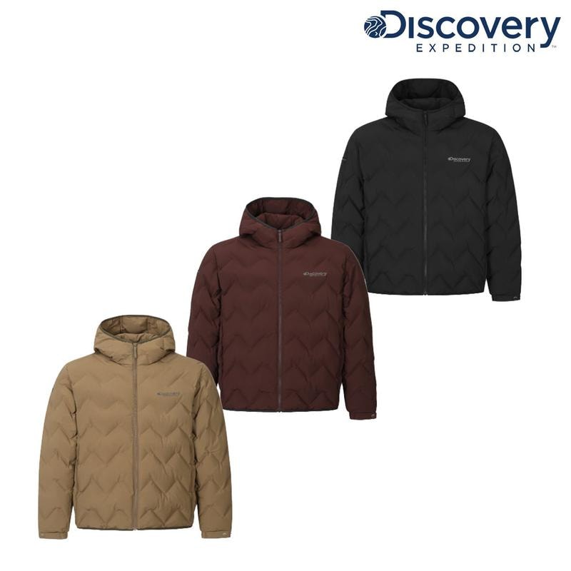 25F/W新商品 男性 ティベ른 チューブ グースダウン 軽量パディングDMDJ83056