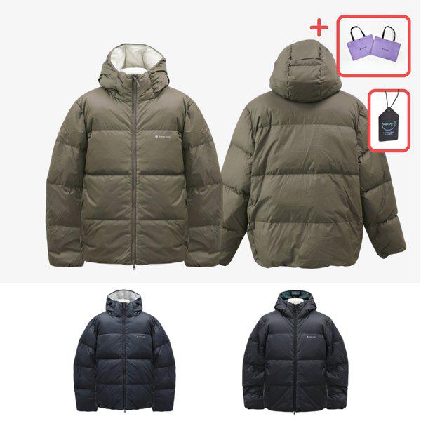 エアノバ パーテックス リバーシブル フード ヘビー ダウン パディング ジャケット 男性 女性 [デパート版]