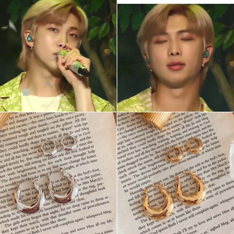 JUST BTS RM 着用 ピアス