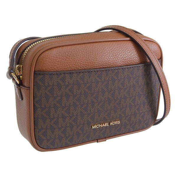 マイケルコース バッグ レディース ショルダーバッグ アウトレット ブラウン JET SET TRAVEL SM CAMERA XBODY 35R6GTVC5B-BROWN MICHAEL KORS