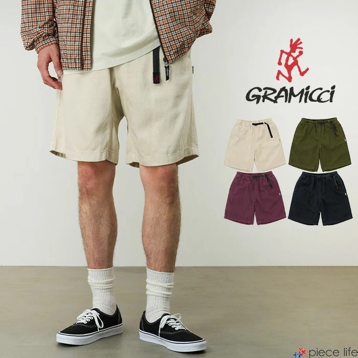 【2026春夏新色追加】 ショートパンツ ハーフパンツ ヘンプツイル コットン 半ズボン 短パン ハーパン メンズ レディース パンツ ボトムス ポケット ウェビングベルト G5SM-P067