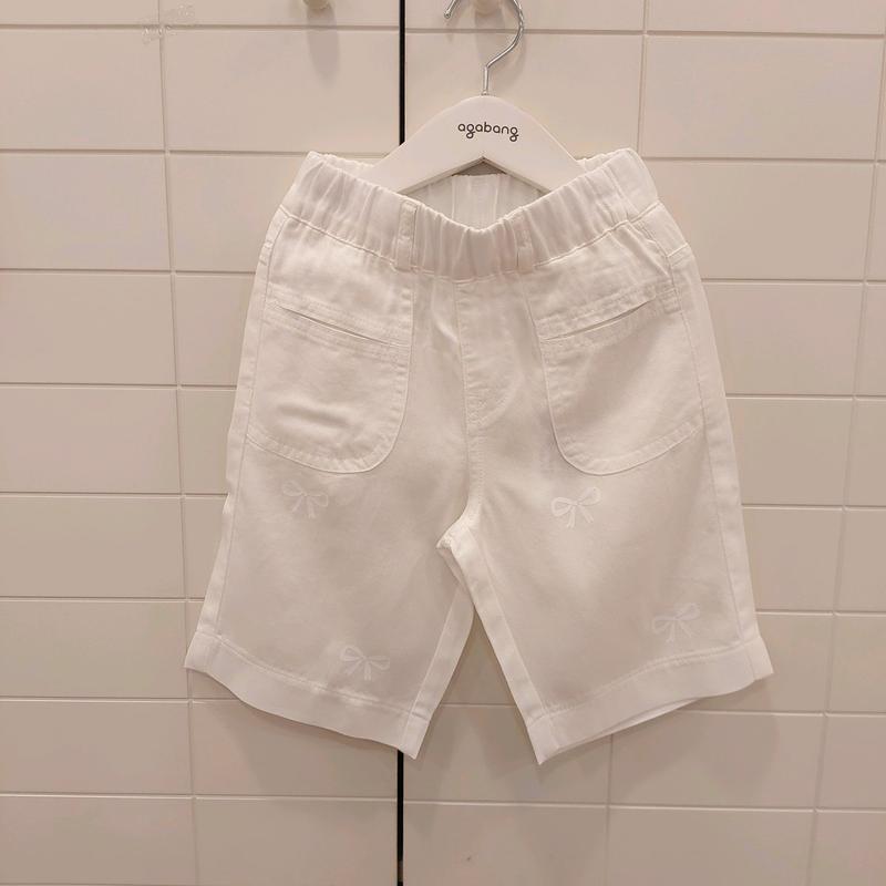 NC清州店 26年夏の新商品 OD)シュガー 7分丈 ワイドパンツ 01T332053 ECJ