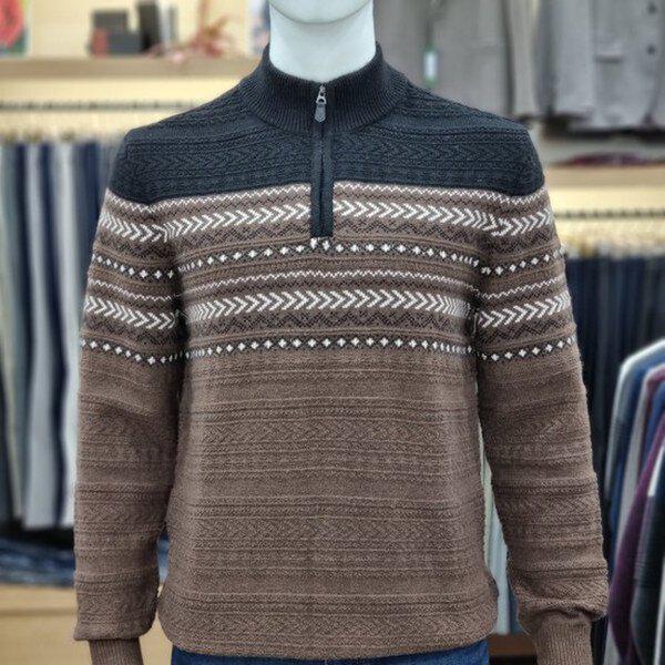 秋冬新作 ノルディックパターン ハーフジップPPKR4304863_SH 9,299円